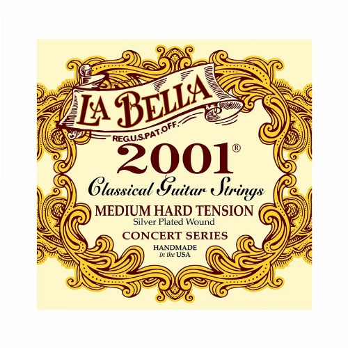 قیمت خرید فروش سیم گیتار La Bella 2001 Medium Hard Tension 